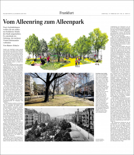 Drei Eins Architektur Und Stadtplanungsburo In Frankfurt F A Z Rhein Main Zeitung Vom Alleenring Zum Alleenpark Drei Eins Architektur Und Stadtplanungsburo In Frankfurt